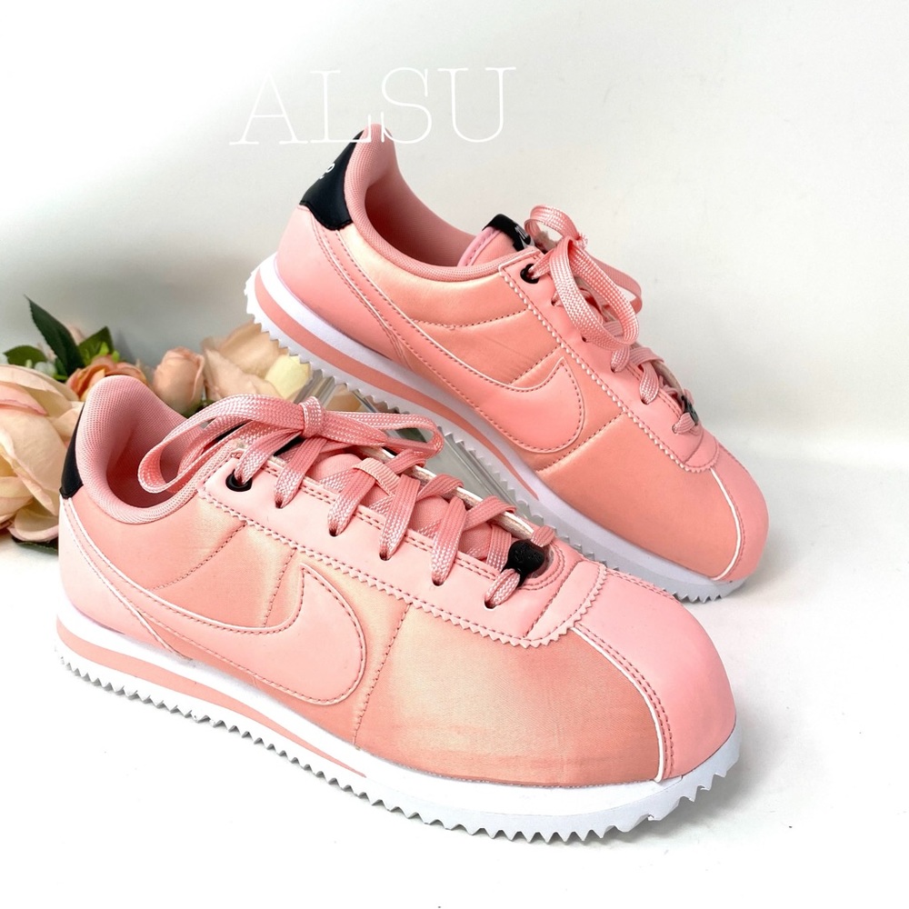 Nike Cortez Basic TXT VDAY GS Blached Coral W - Picture 3 of 8